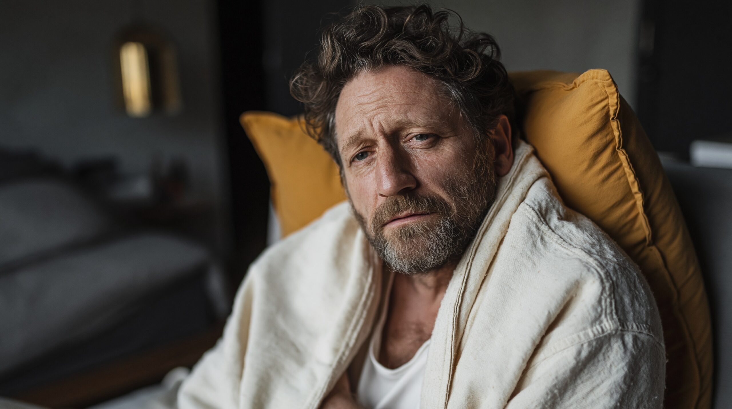 male trouble sleeping as a sign of low testosterone