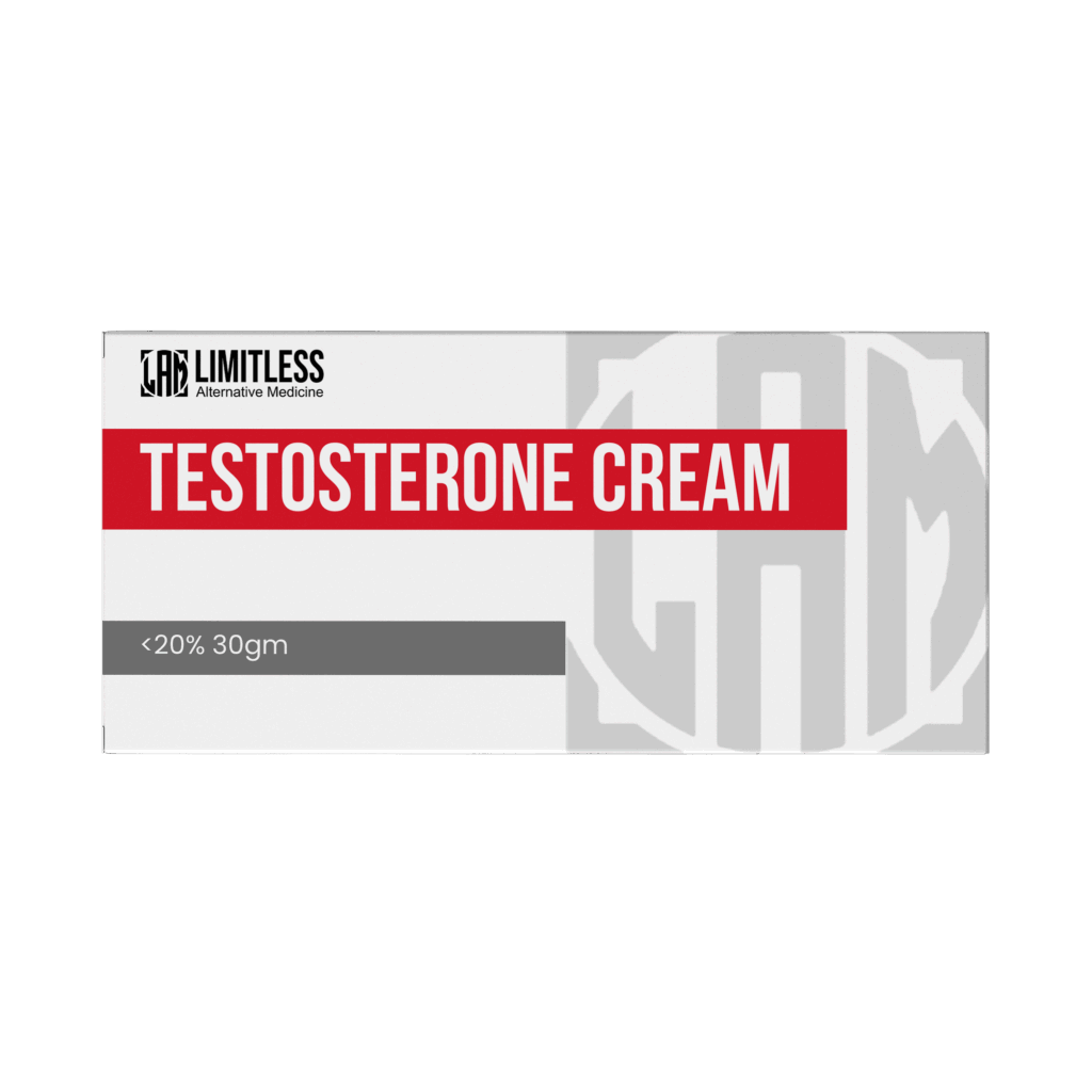 Testosterone CREAM – >20% 30gm – Requires Blood Work