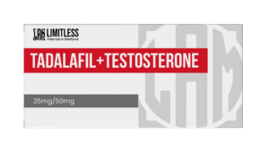 Tadalafil/Testosterone 25mg/50mg - 30 ct. - Requires Blood Work