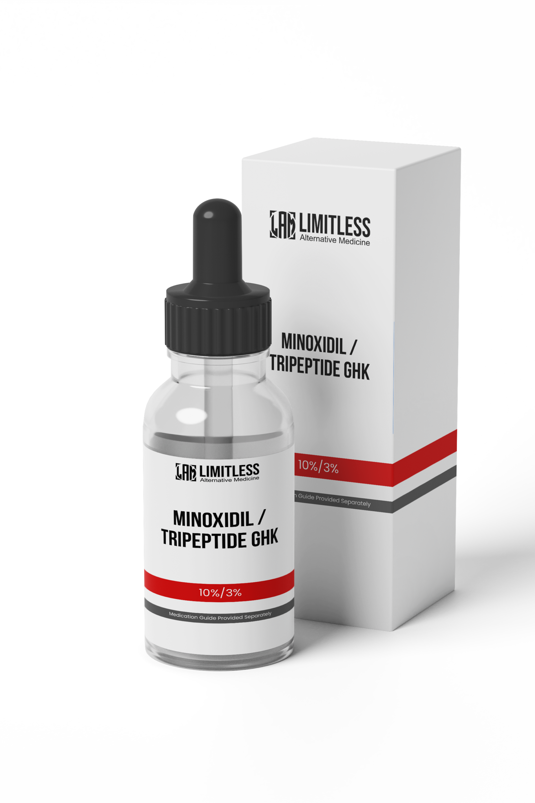 Minoxidil/Tripeptide GHK 10% / 3% Liquid Dropper