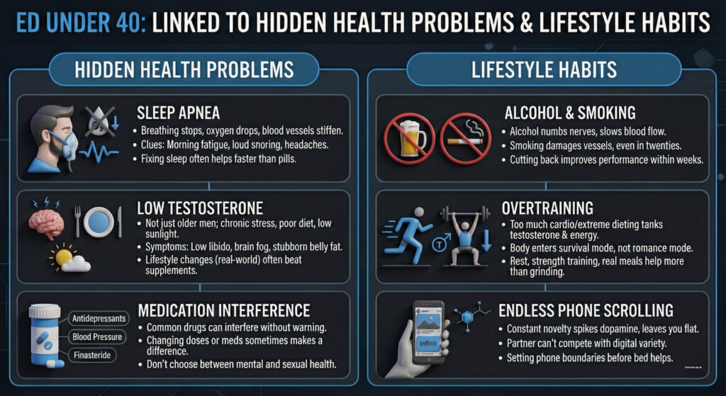 infographic for ED under 40