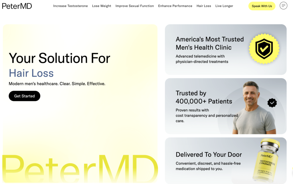 petermd.com homepage