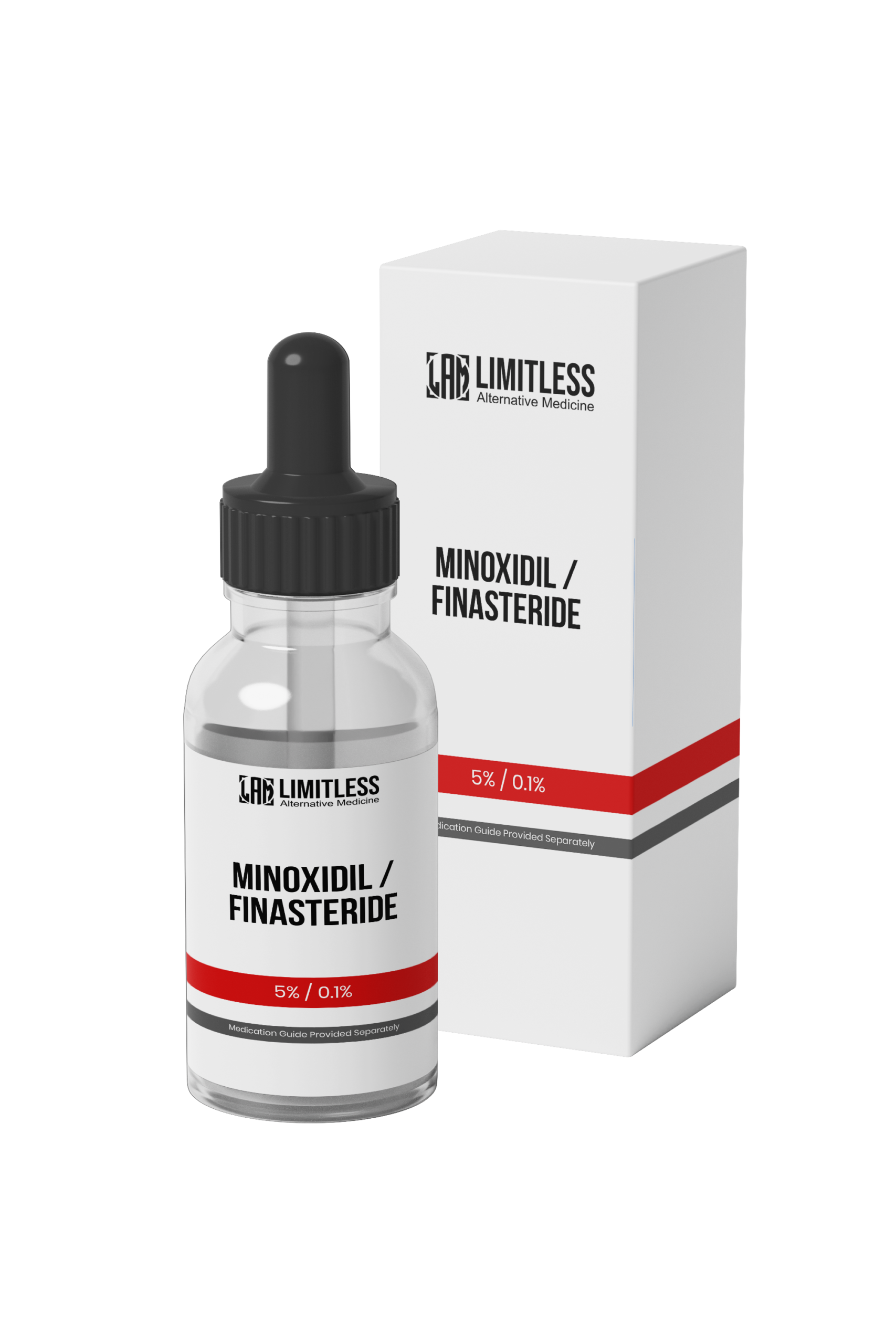 Minoxidil/Finasteride 5% / 0.1% Liquid Dropper
