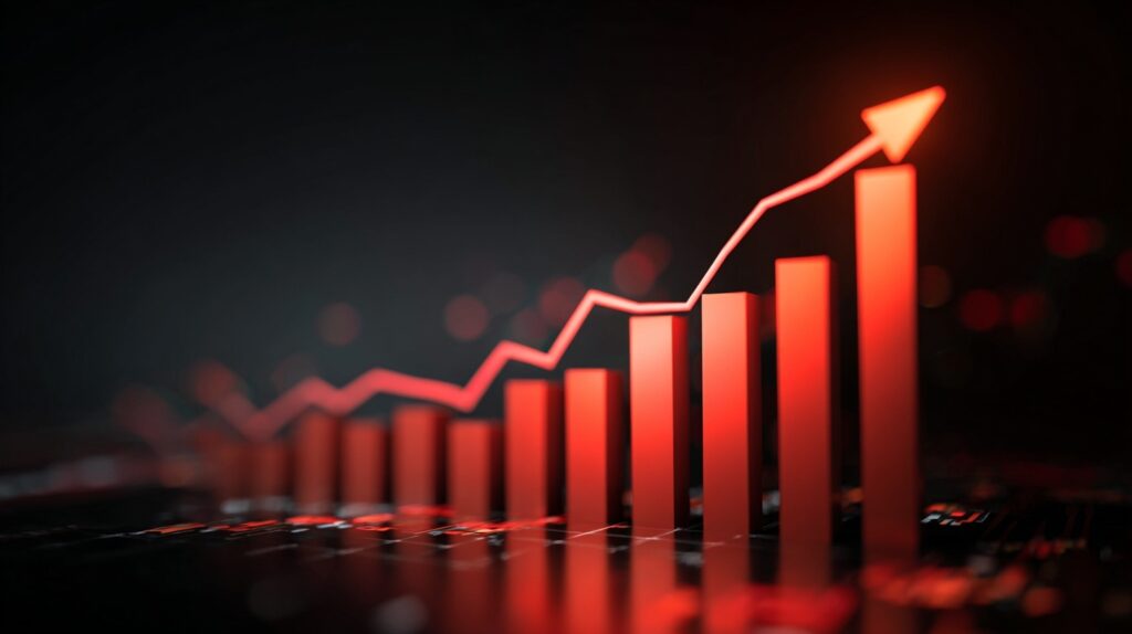 Upward progress trend TRT results over time